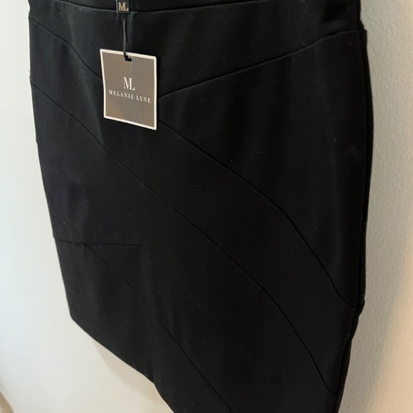 Bi-Stretch Black Pencil Skirt - Picture 7 of 10
